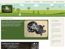 Tablet Screenshot of nomoretrash.org
